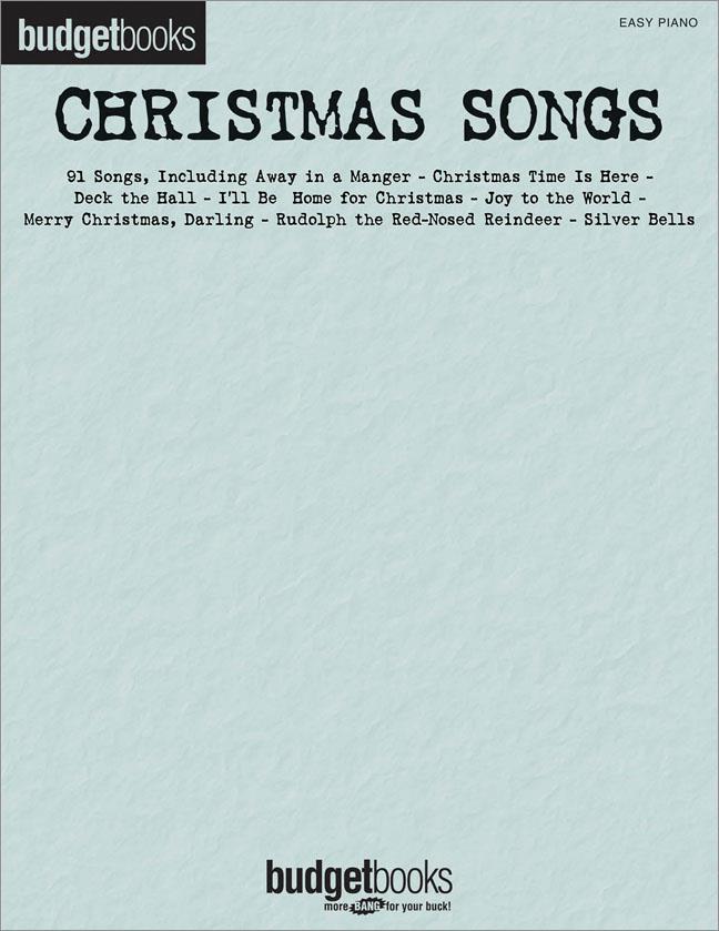 Christmas Songs(Budget Books)