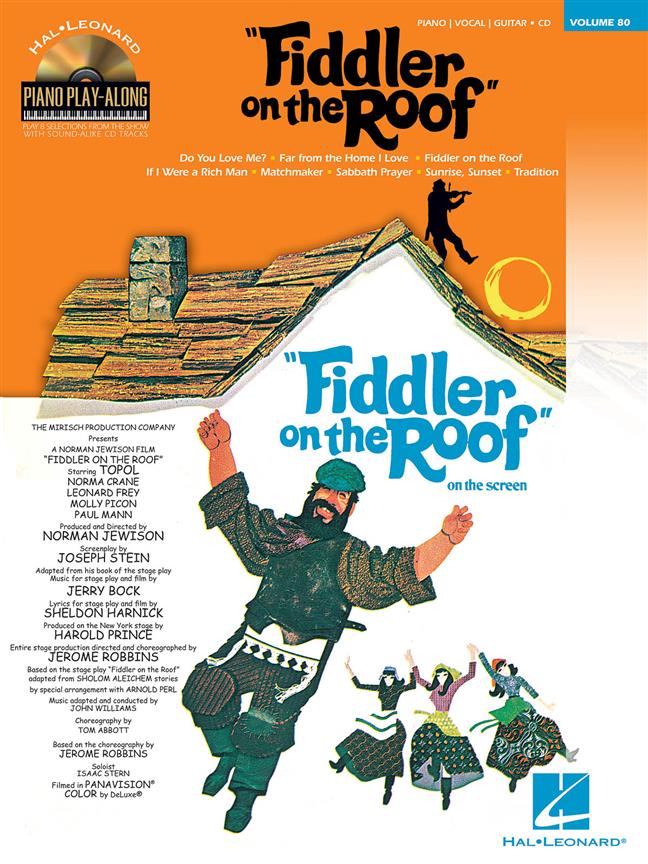 Piano Play-Along Volume 80: Fiddler on the Roof