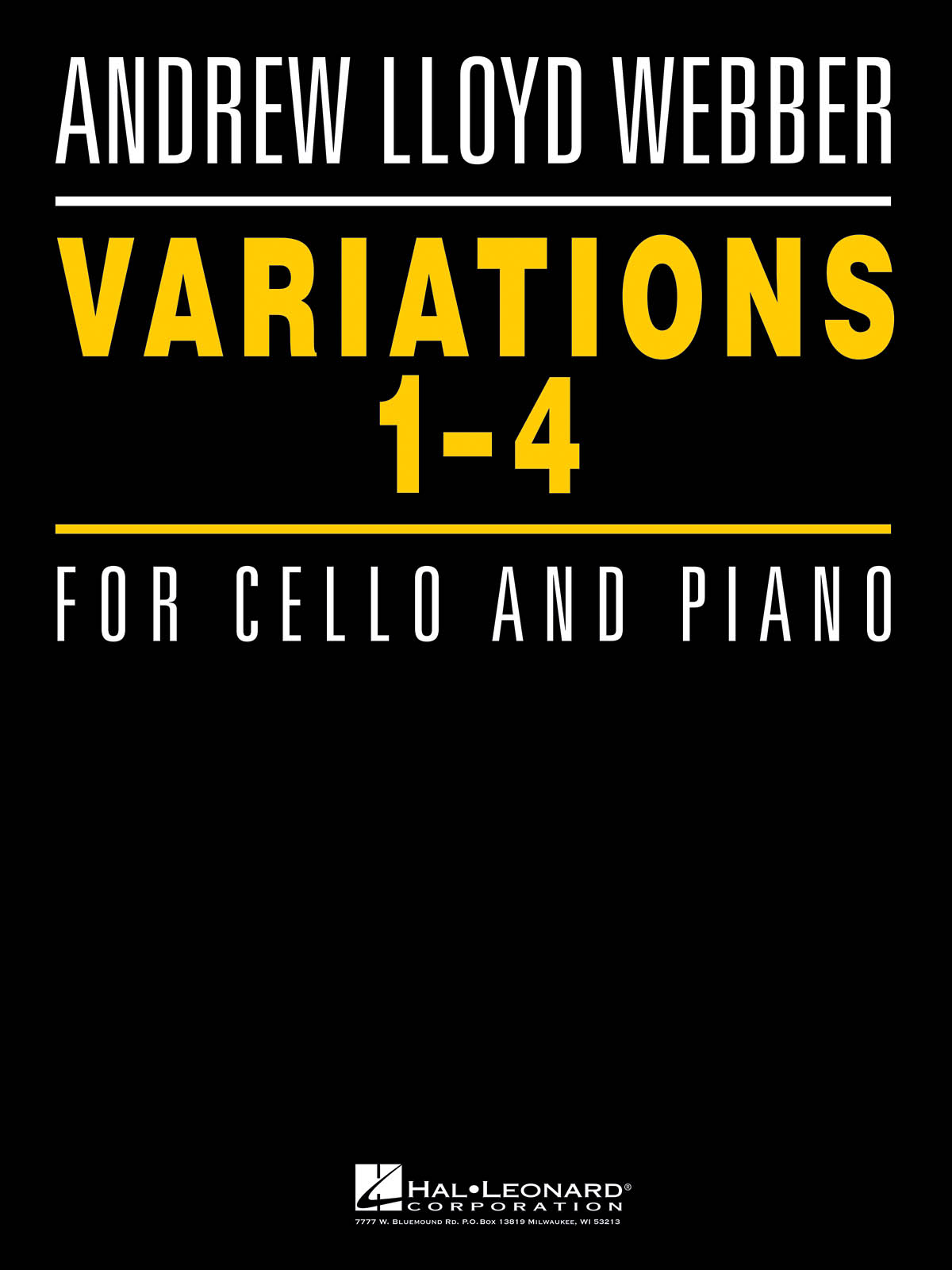 Variations 1-4 For Cello and Piano