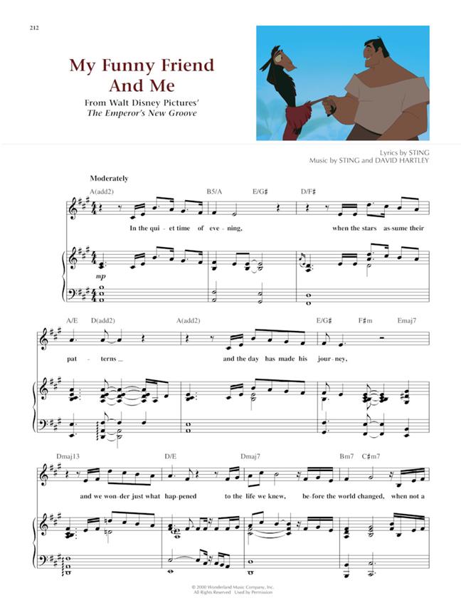 New Illustrated Treasury Of Disney Songs