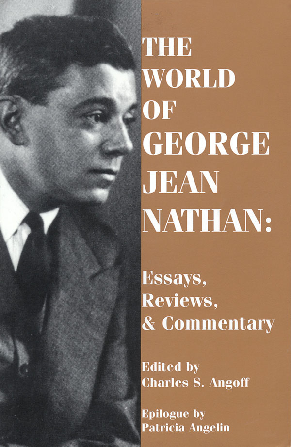 The World of George Jean Nathan(Paperback Book)