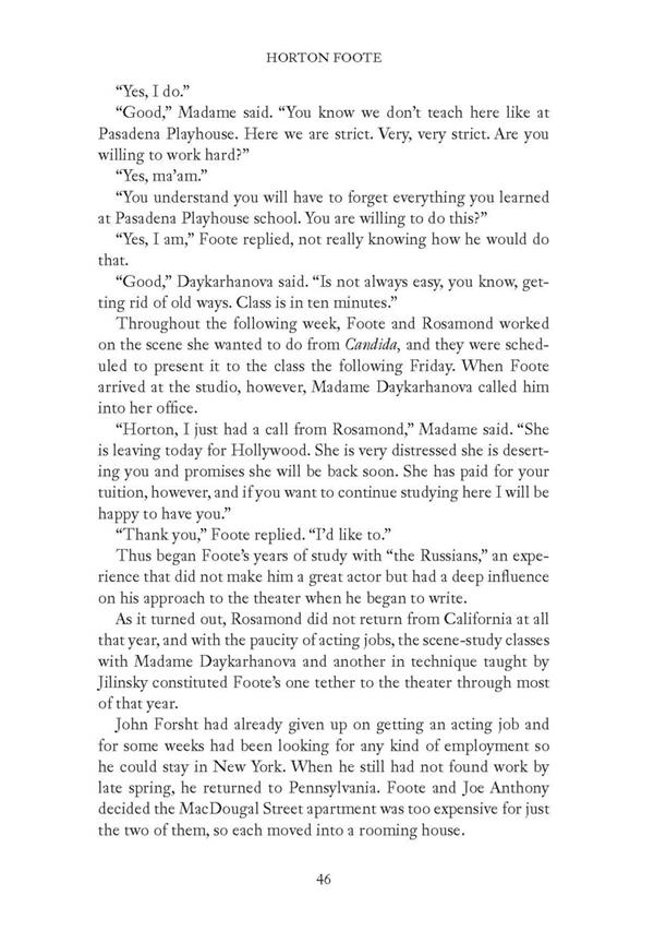 Horton Foote(America's Storyteller)