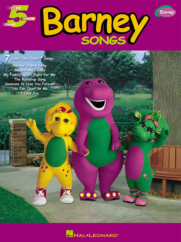 Barney Songs(Five-Finger Piano)