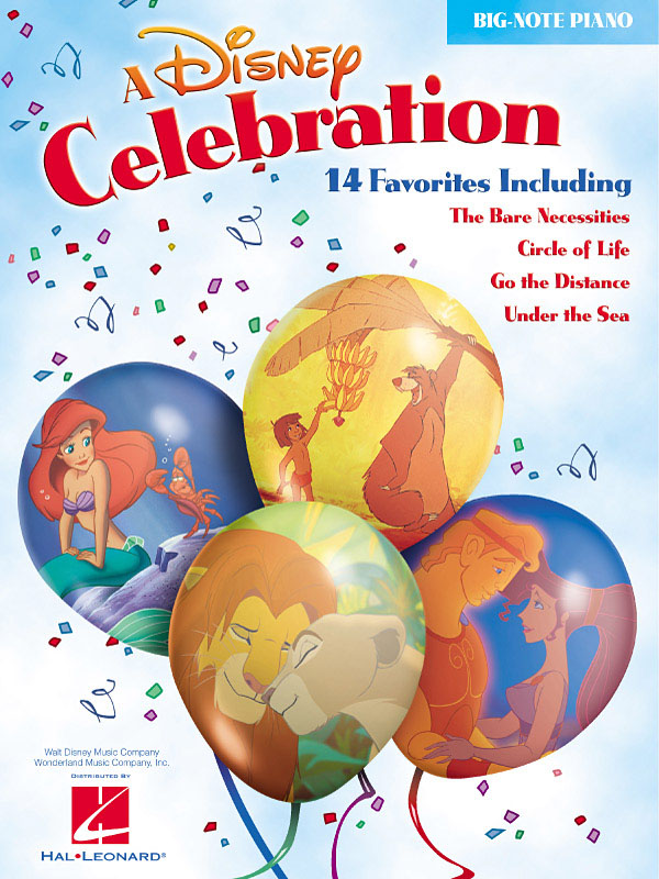 A Disney Celebration (Big-Note Piano)