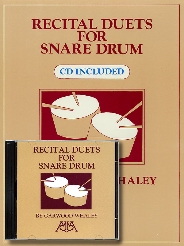 Recital Duets for Snare Drum CD Included