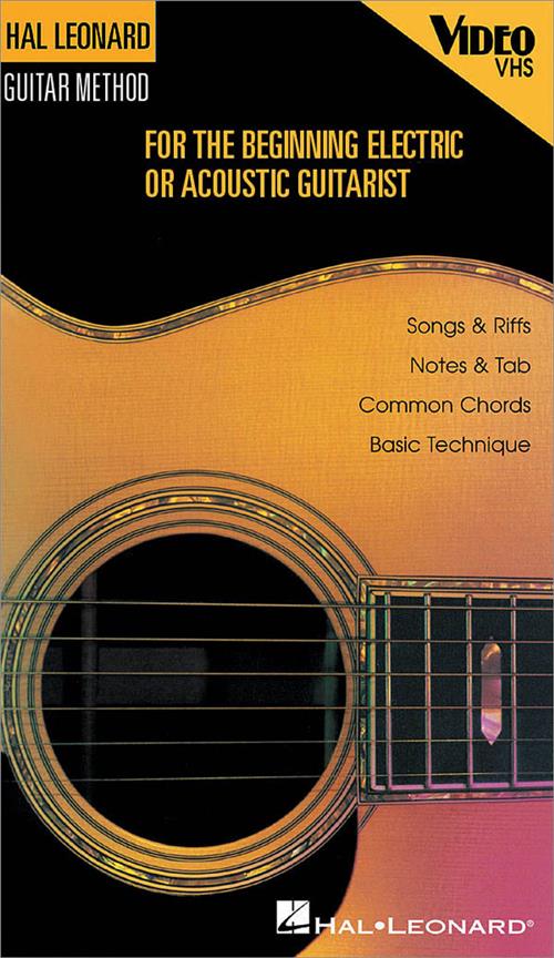 Hal Leonard Beginning Guitar Video(for Electric or Acoustic Guitarists)
