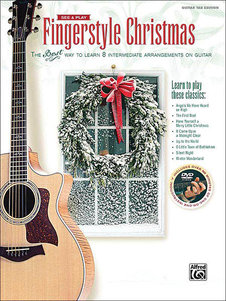 See & Play Fingerstyle Christmas(The Best Way to Learn 8 Intermediate Arrangements on Guitar)