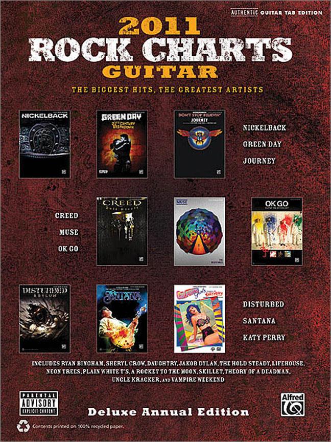 Rock Charts Guitar 211 - Deluxe Annual Edition(The Biggest Hits - The Greatest Artists)