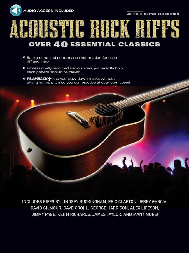 Acoustic Rock Riffs(Over 4 Essential Classics)