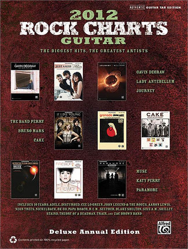 Rock Charts Guitar 212 - Deluxe Annual Edition(The Biggest Hits - The Greatest Artists)