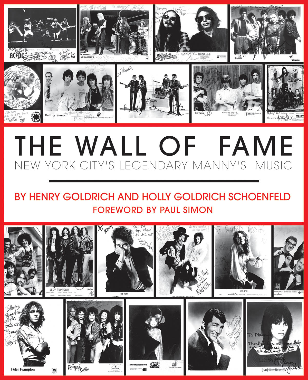 The Wall of Fame(New York City's Legendary Manny's Music)