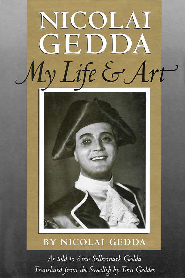 Nicolai Gedda(My Life and Art)