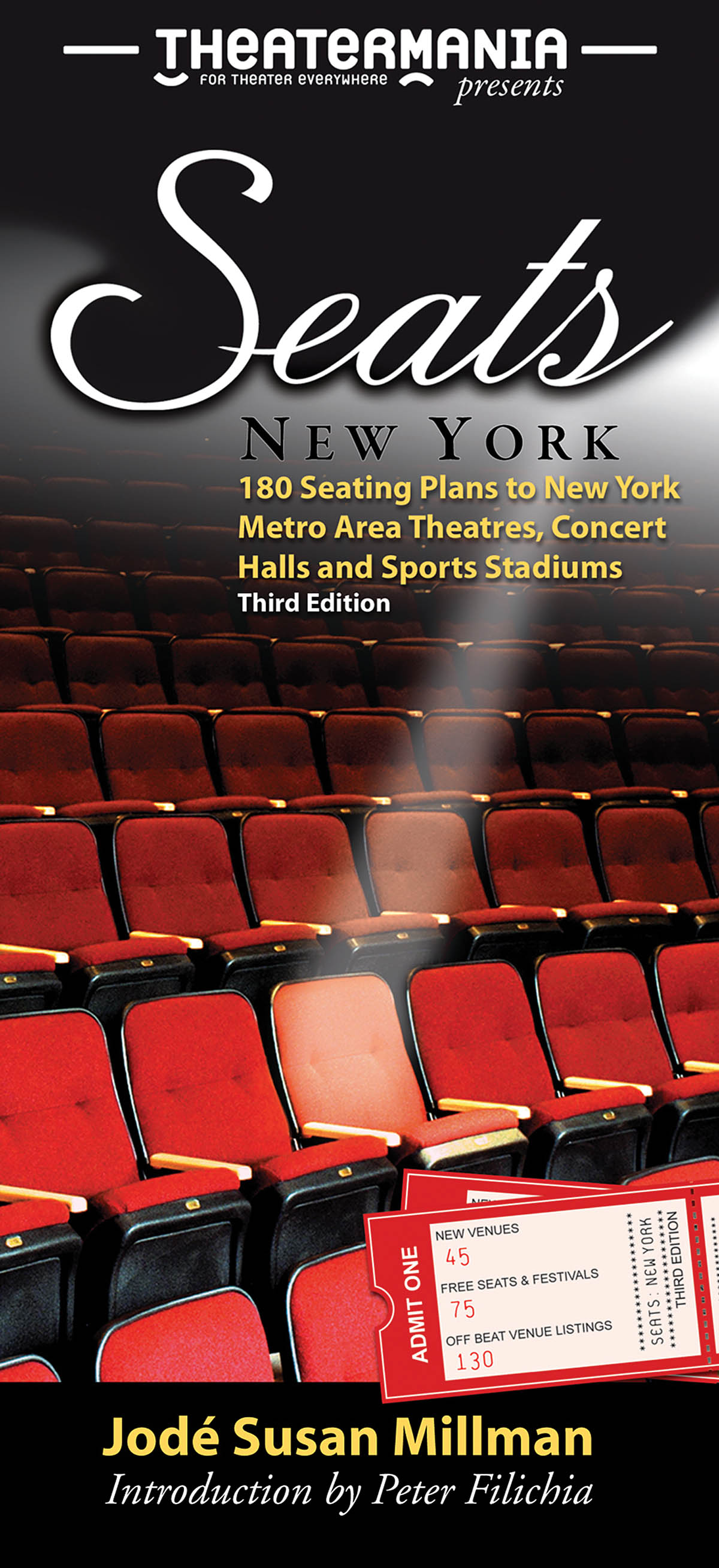 Seats: New York(18 Seating Plans to New York Metro Area Theatres, Concert Halls and Sports Stadiums)
