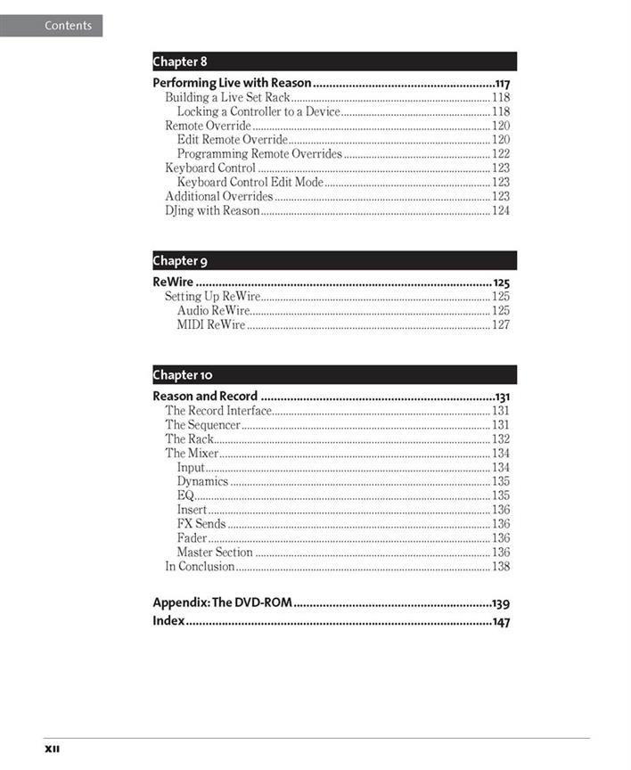 Sound Design And Mixing in Reason