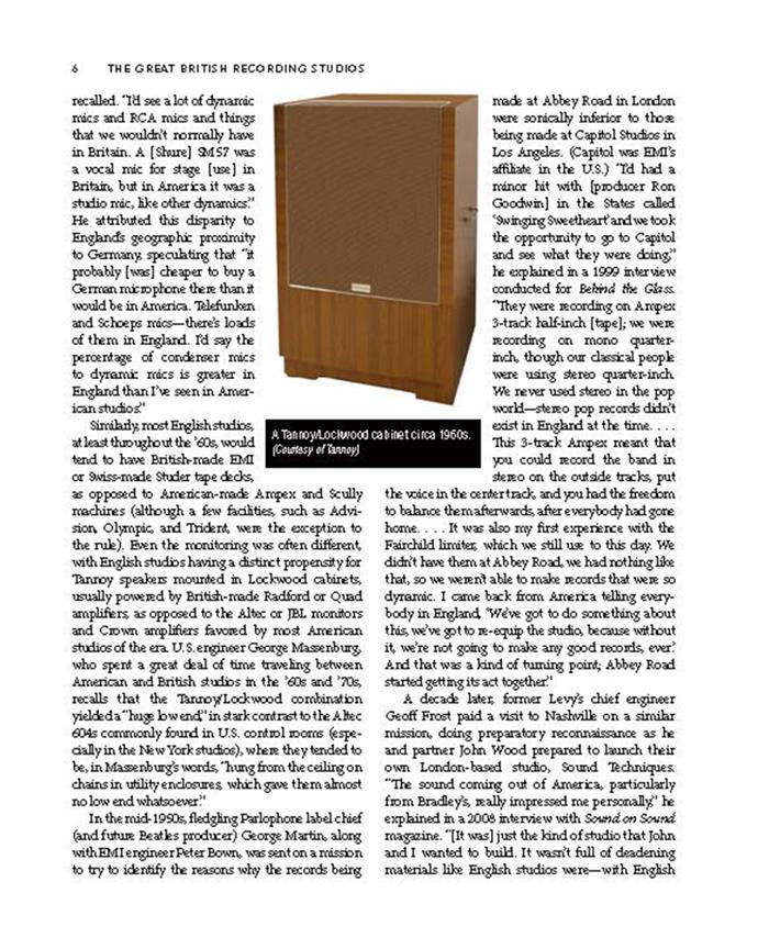 The Great British Recording Studios