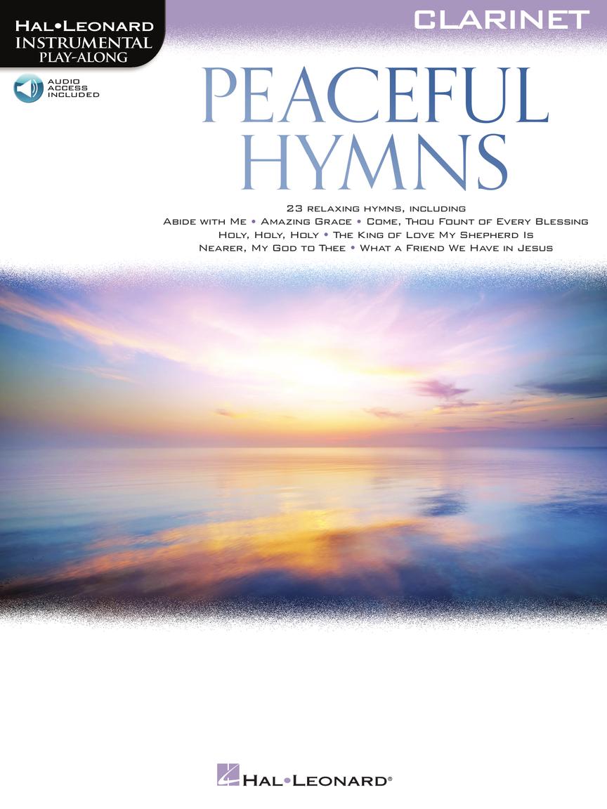 Instrumental Play-Along: Peaceful Hymns for Clarinet