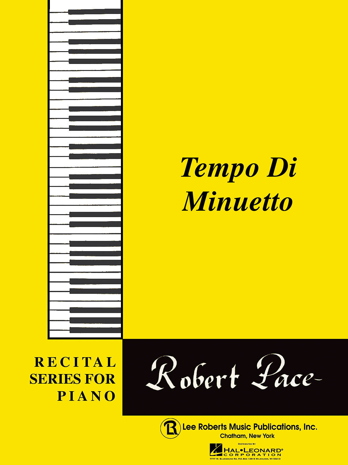 Tempo Di Minuetto(Recital Series for Piano, Yellow Book II)
