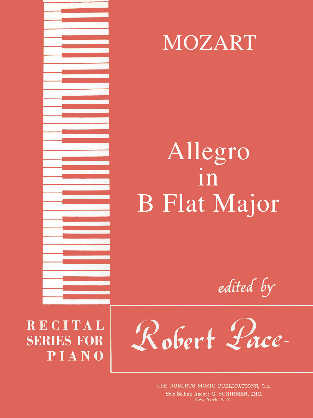 Allegro In B Flat Major(Recital Series for Piano, Red Book III)