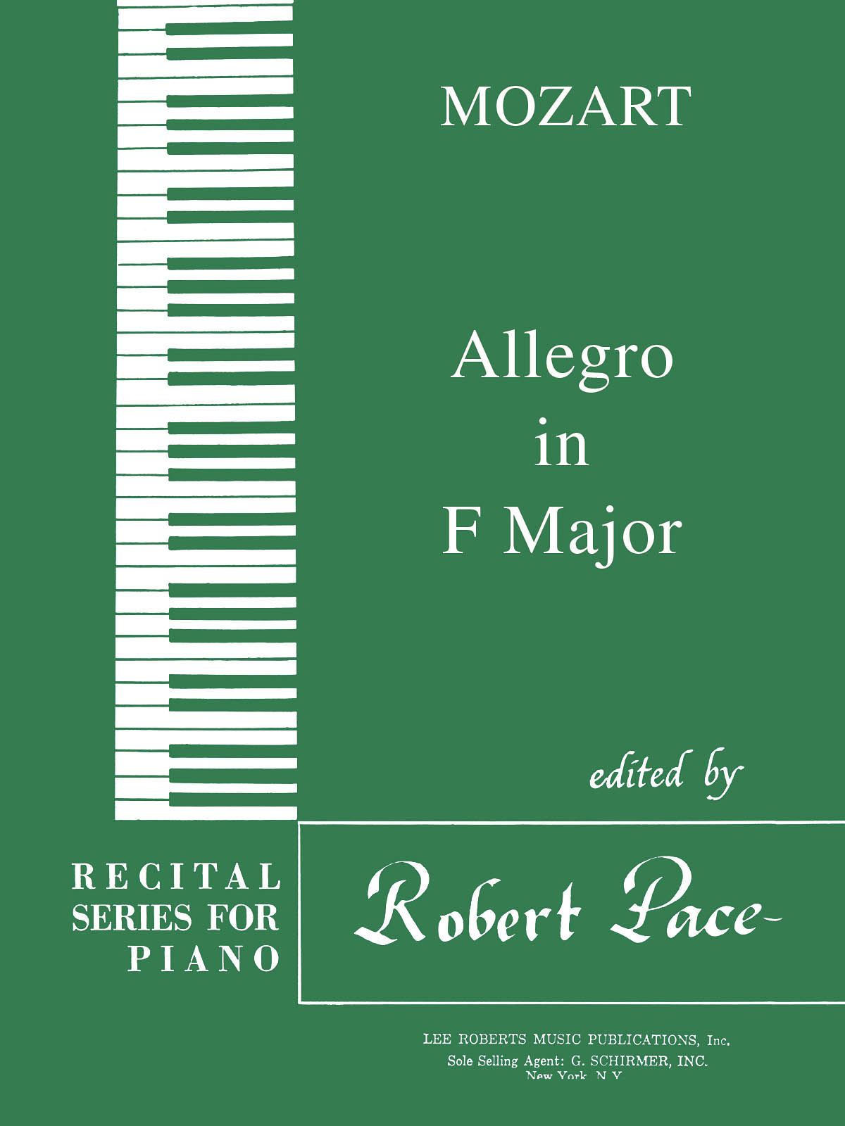 Allegro In F Major(Recital Series for Piano, Green Book IV)