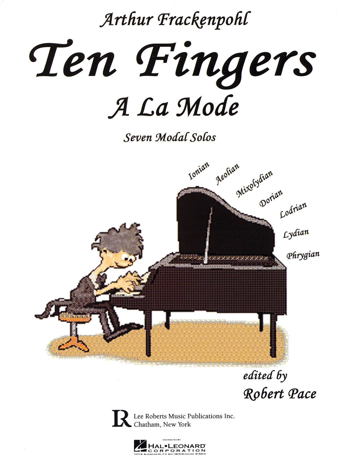 Ten Fingers A La Mode(Recital Series for Piano, Blue Book 1))