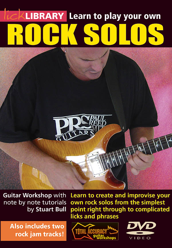 Learn to Play Your Own Rock Solos(Guitar Workshop with Note-fuer-Note Tutorials)