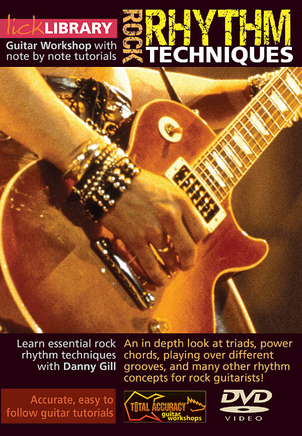 Rock Rhythm Techniques(Guitar Workshop with Note-by-Note Tutorials)