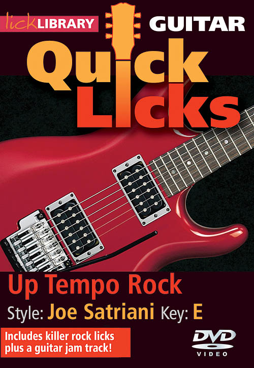Up Tempo Rock - Quick Licks(Style: Joe Satriani- Key: E)