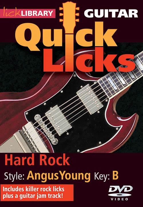 Hard Rock - Quick Licks(Style: Angus Young- Key: B)