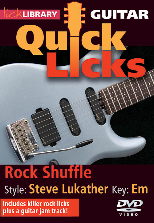 Rock Shuffle - Quick Licks(Style: Steve Lukather- Key: Em)