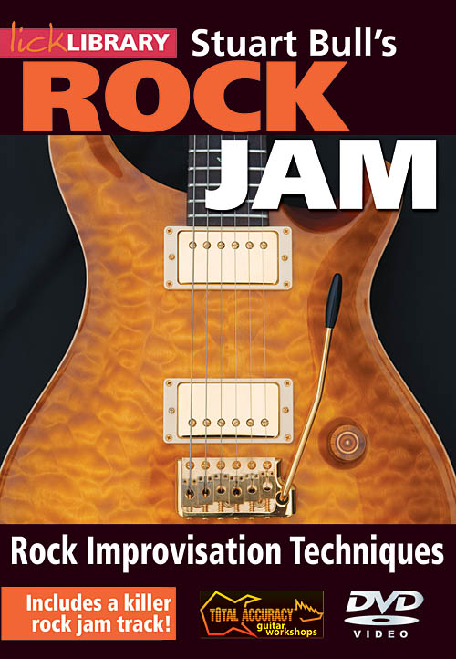 Stuart Bull's Rock Jam - Volume 1(Rock Improvisation Techniques)