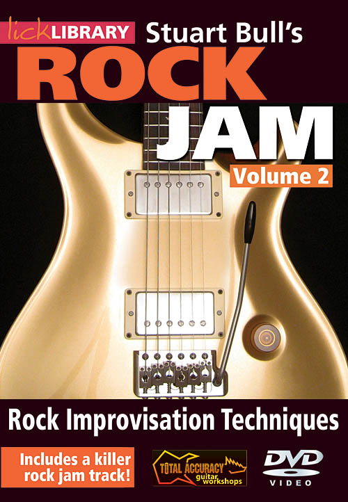 Stuart Bull's Rock Jam - Volume 2(Rock Improvisation Techniques)