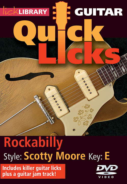 Rockabilly - Quick Licks(Style: Scotty Moore- Key: E)