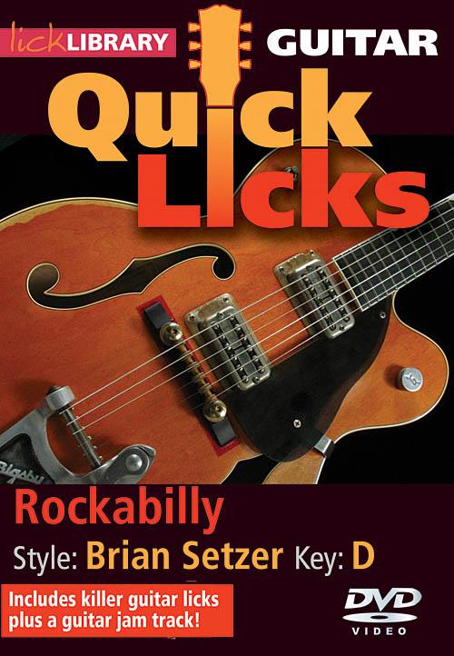 Rockabilly - Quick Licks(Style: Brian Setzer- Key: D)