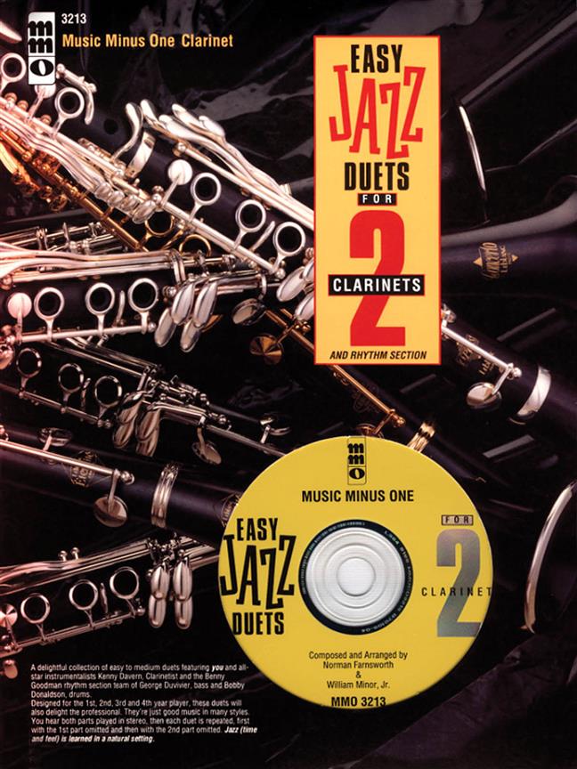 Easy Jazz Duets for 2 Clarinets and Rhythm Section