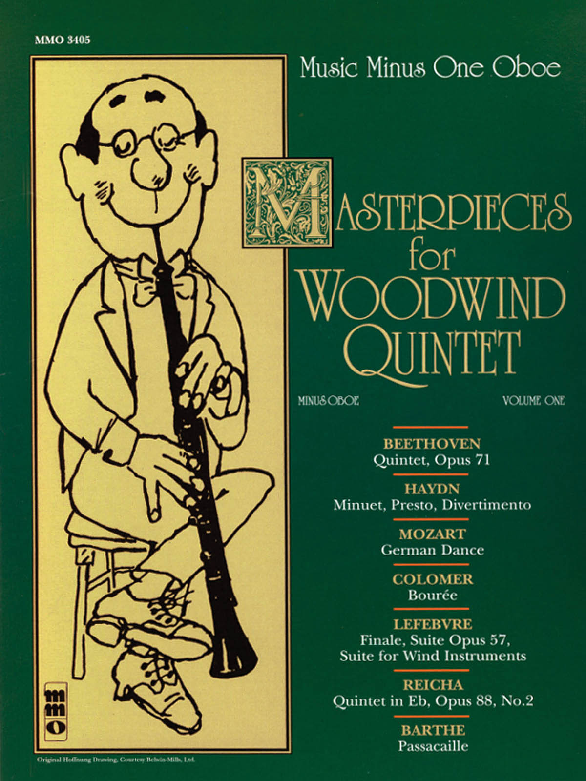 Masterpices for Woodwind Quintet – Volume One