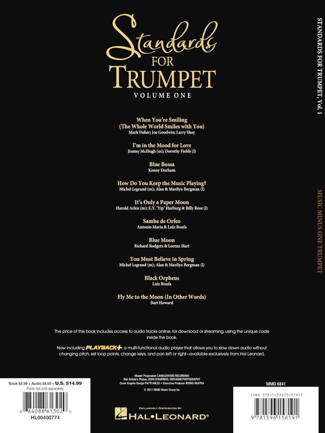 Standards for Trumpet - Vol. 1