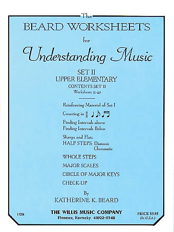 The Beard Worksheets for Understanding Music Set 2