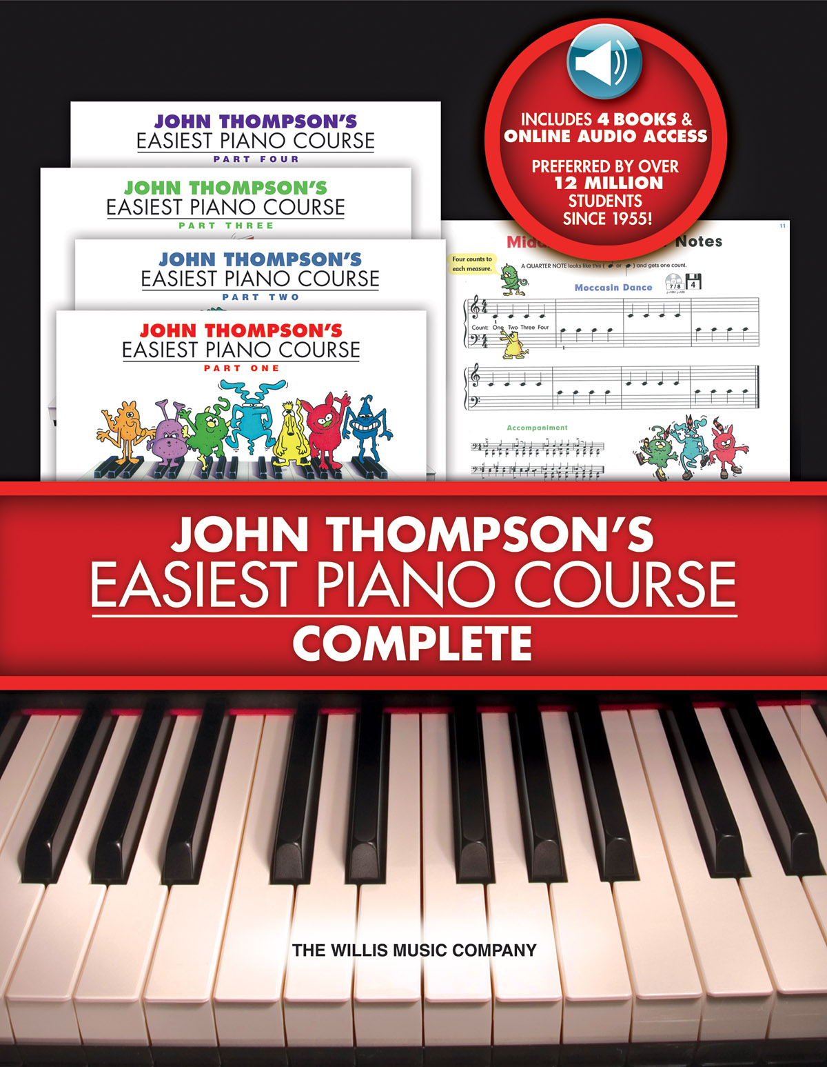 John Thompson's Easiest Piano Course Complete