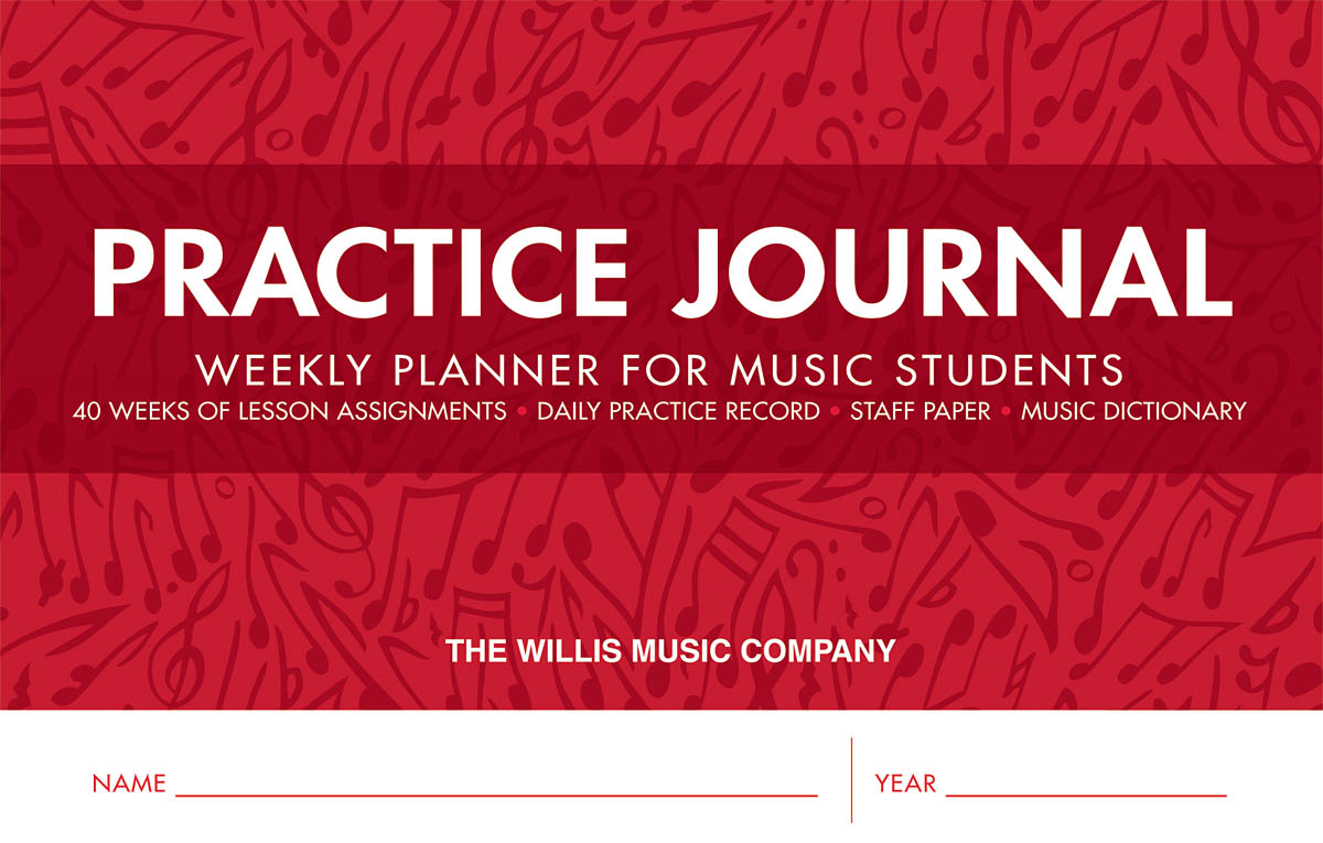Practice Journal-Weekly Planner fuer Music Students