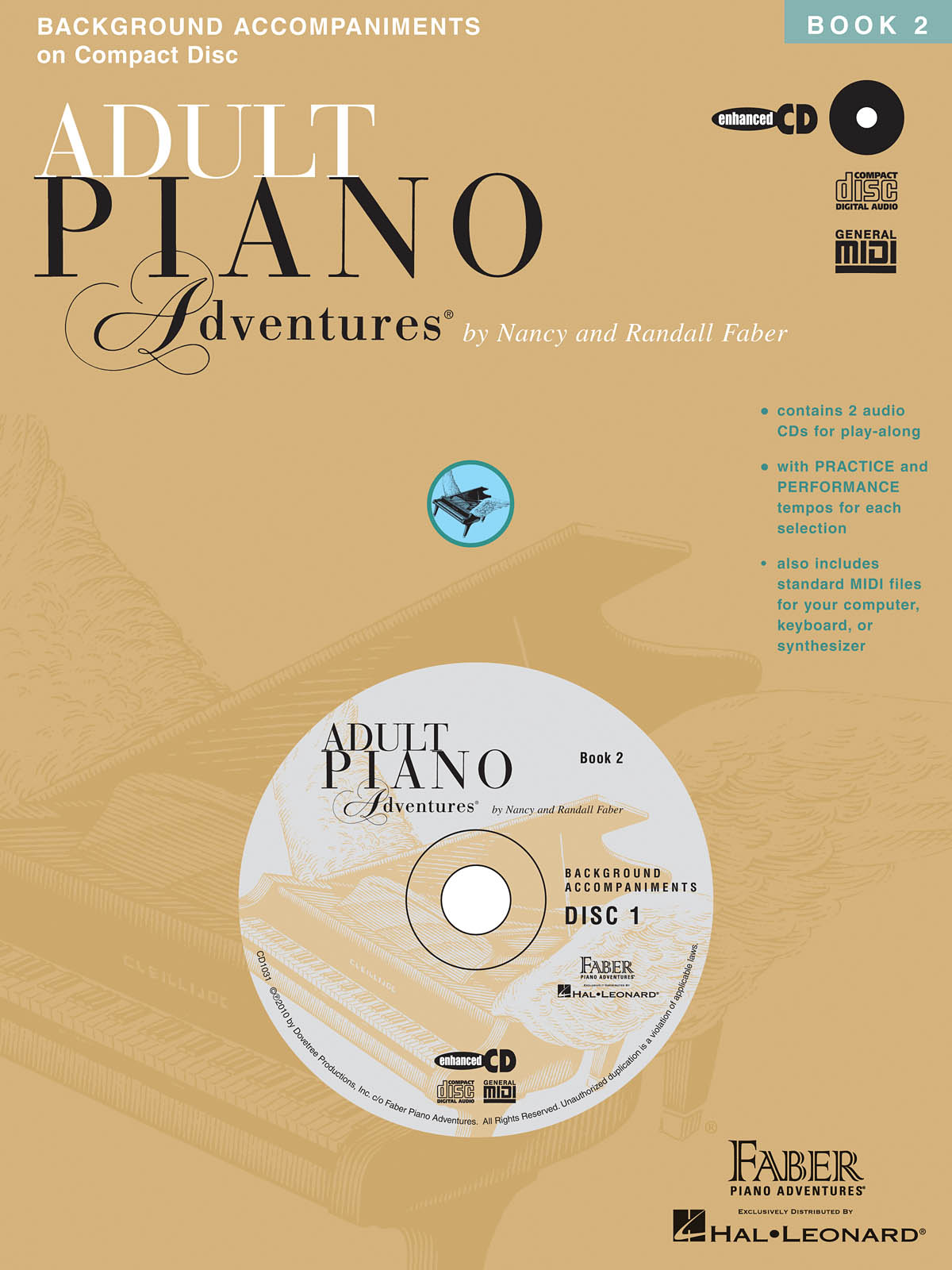 Adult Piano Adventures All-in-One Lesson Book 2 (CDs Only)