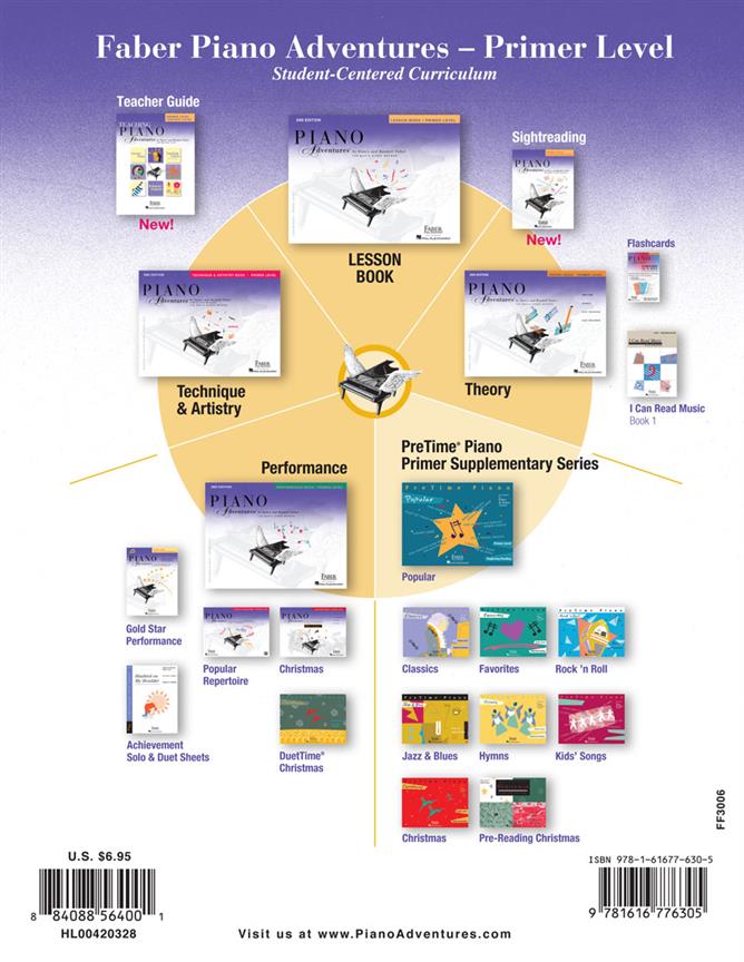 Piano Adventures: Sightreading Book Primer Level