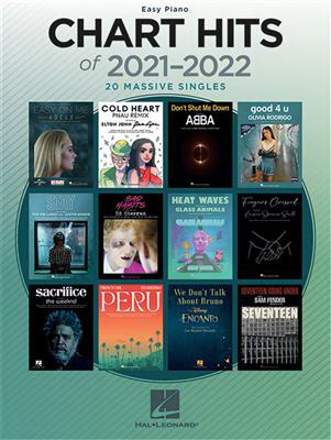 Chart Hits of 2021-2022 (Easy Piano)