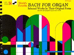 Bach For Organ Vol1 54 Worlds Favorite