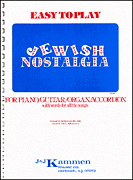 Jewish Nostalgia Easy P/V International Songbook