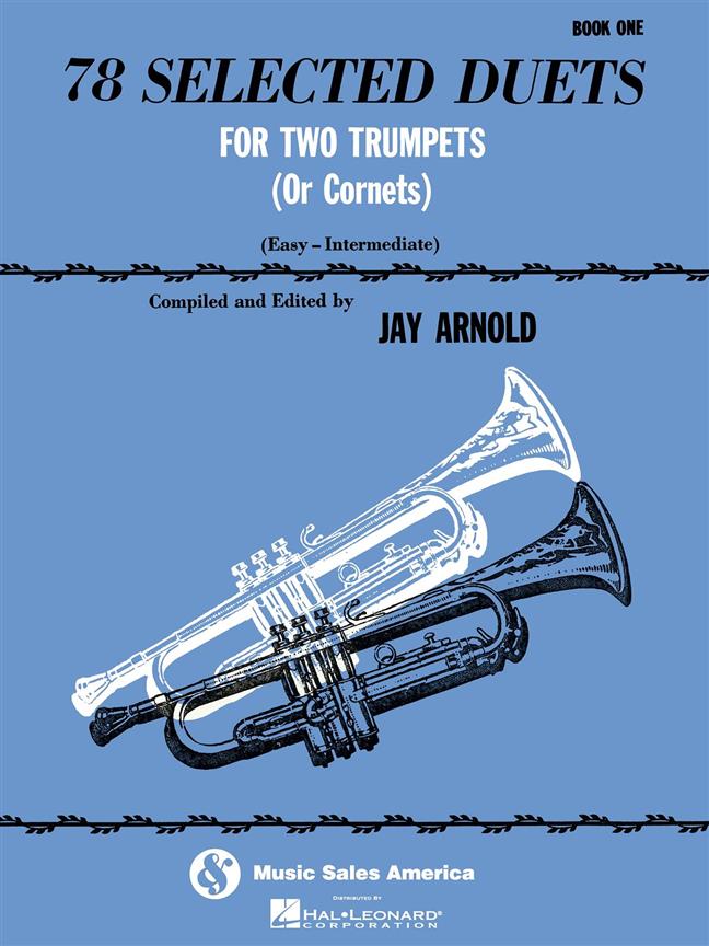 78 Selected Duets for Trumpet or Cornet(Book 1 Easy Intermediate)