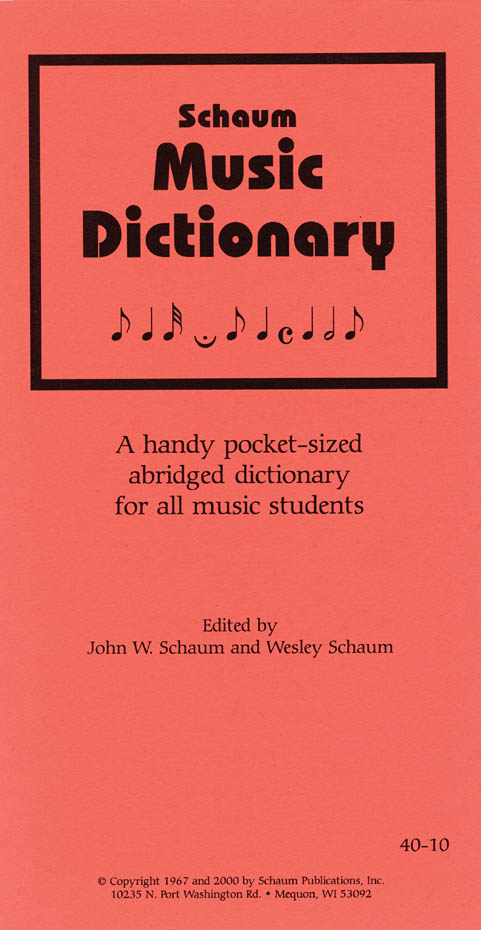 Music Dictionary