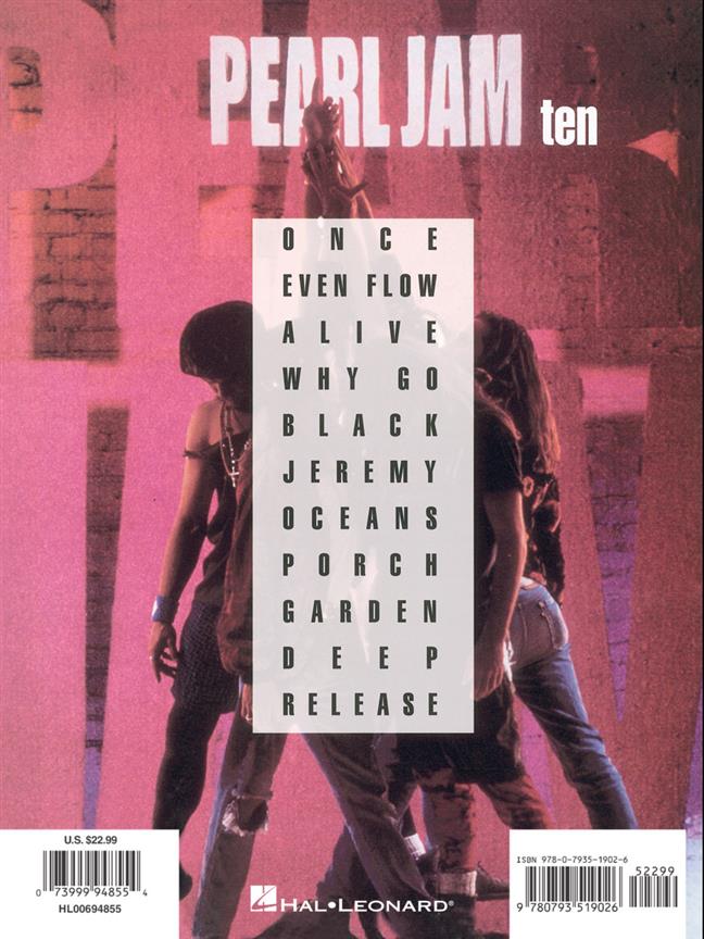 Pearl Jam - Ten (Updated Edition)