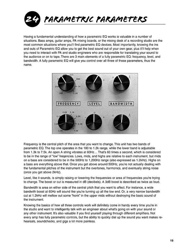 101 Bass Tips