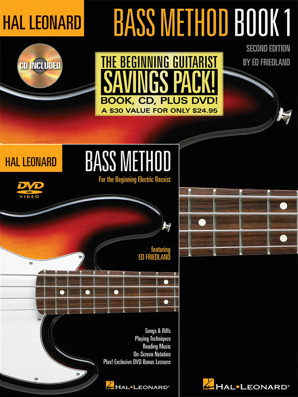 Hal Leonard Bass Method - Beginner's Pack