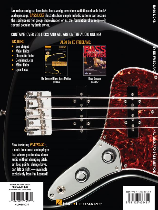 Hal Leonard Bass Method- Bass Licks